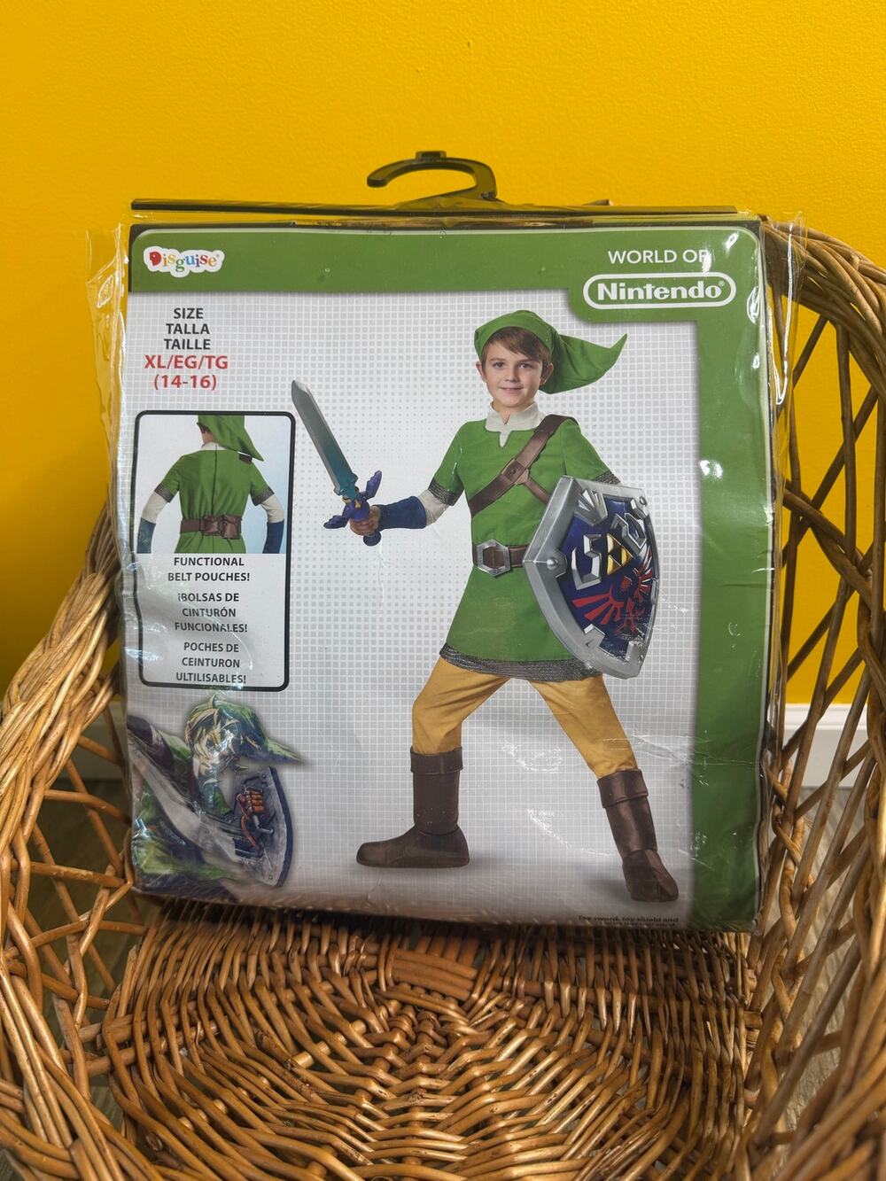 World Of Nintendo Link From Zelda Costume XL 14-16 by disguise